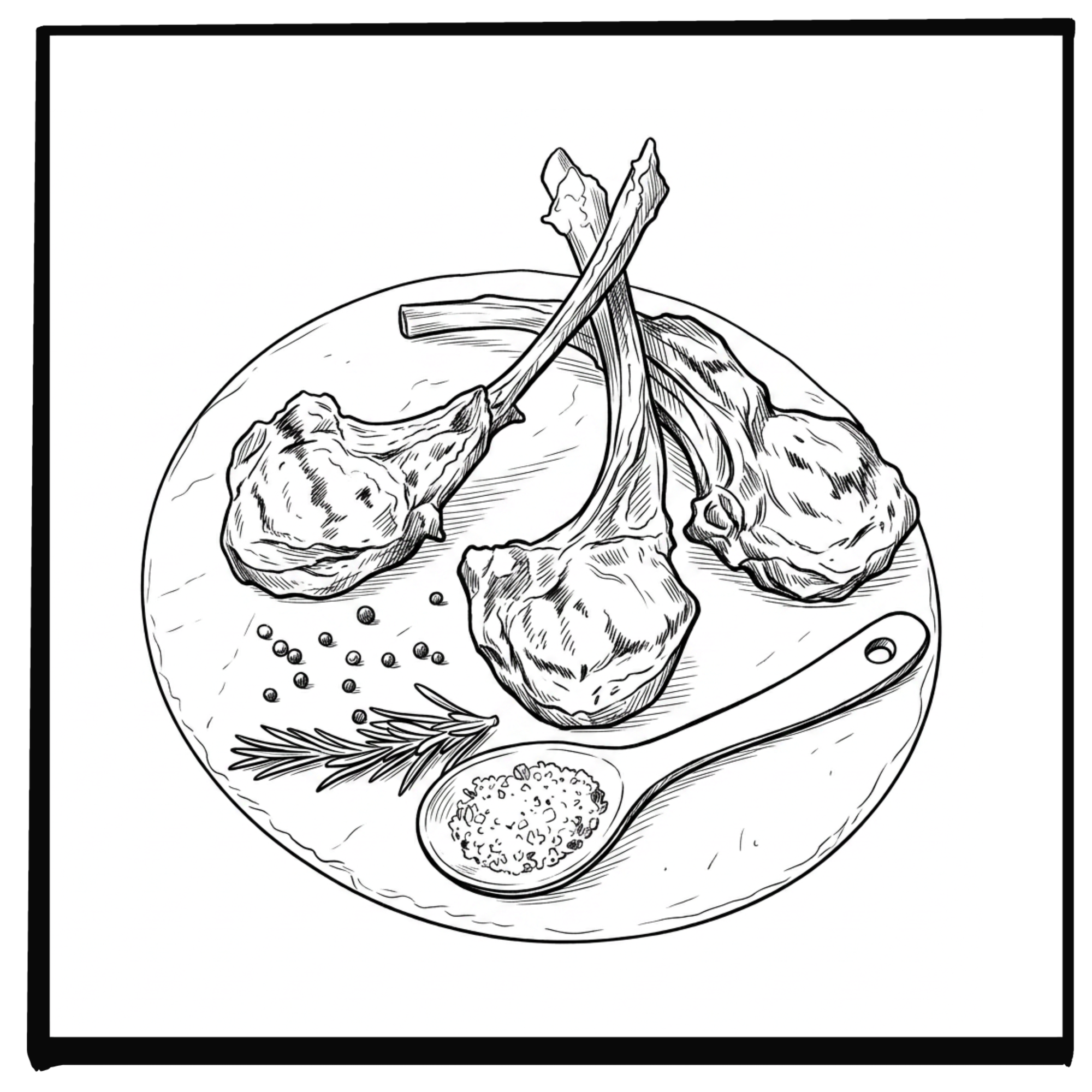 Lamb Chops with Sugar-Free Mint Sauce
