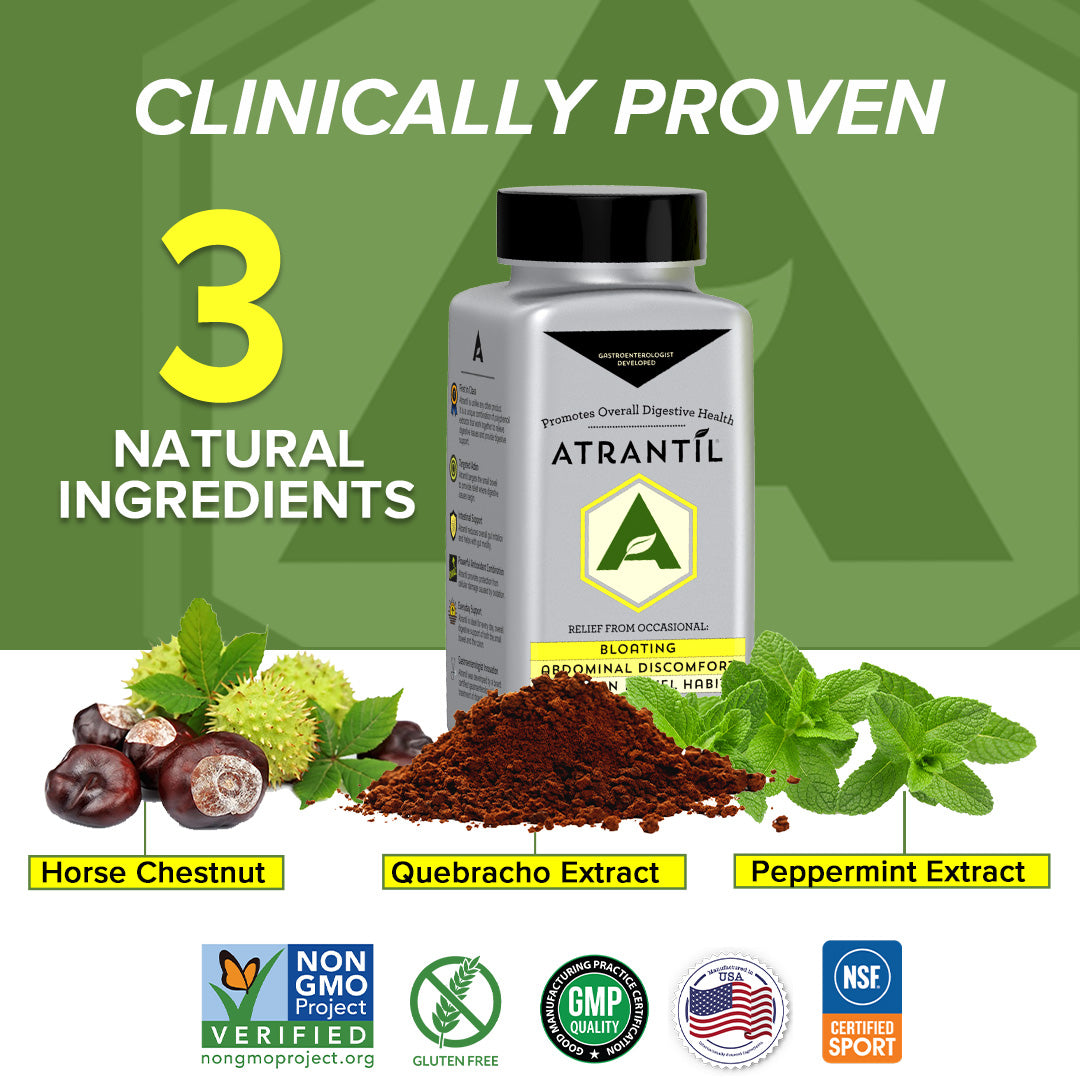 Clinically Proven with three natural ingredients.
