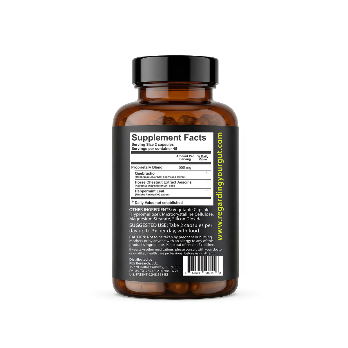 Atrantil supplement facts