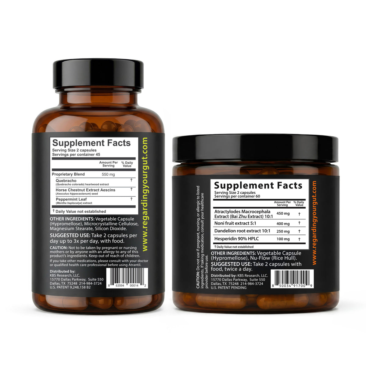 Re:lieve ingredients